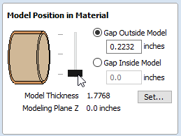 Modelling plane position
